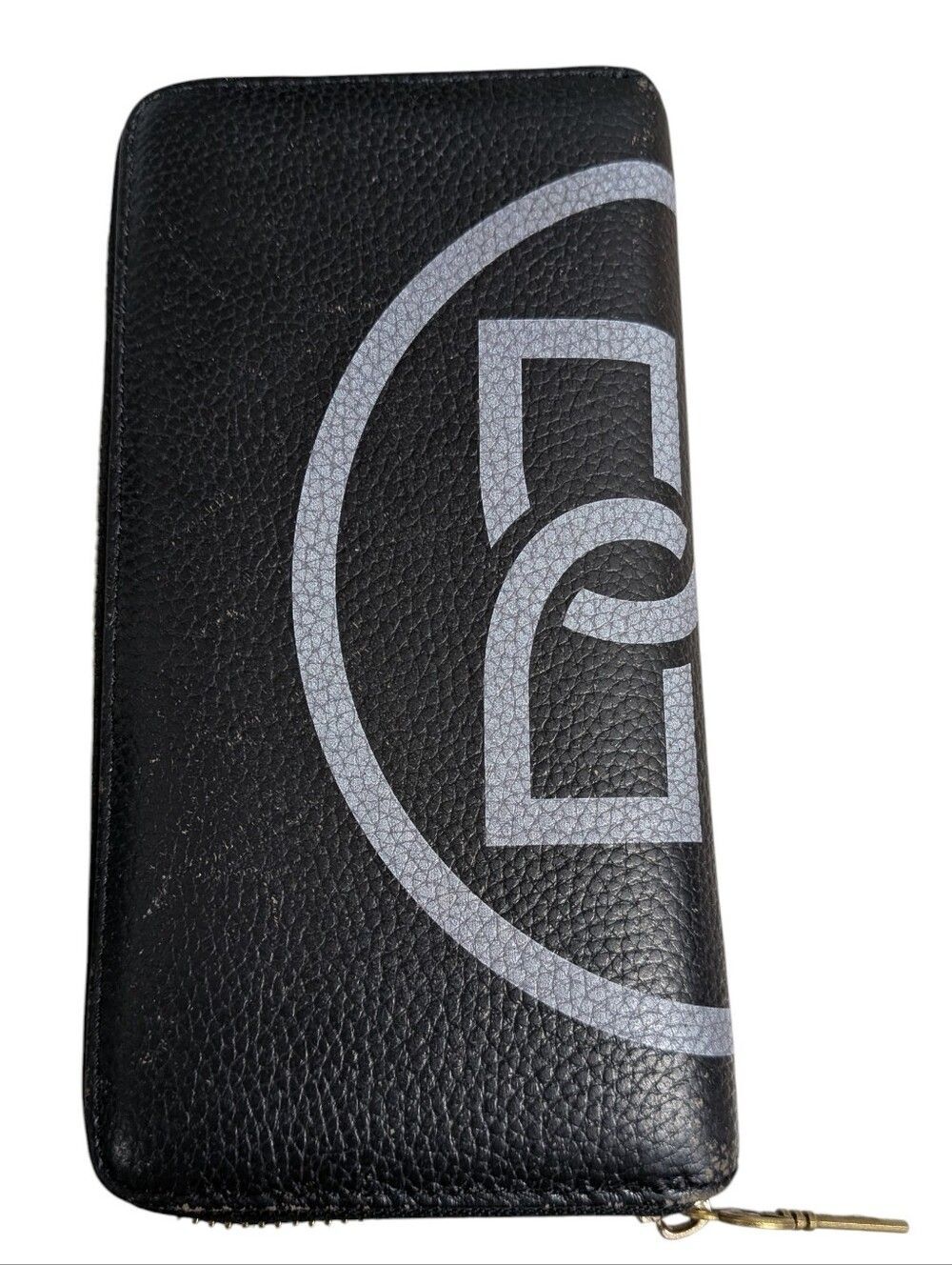 Bolvaint Freya Zip Around Pebbled Leather Wallet